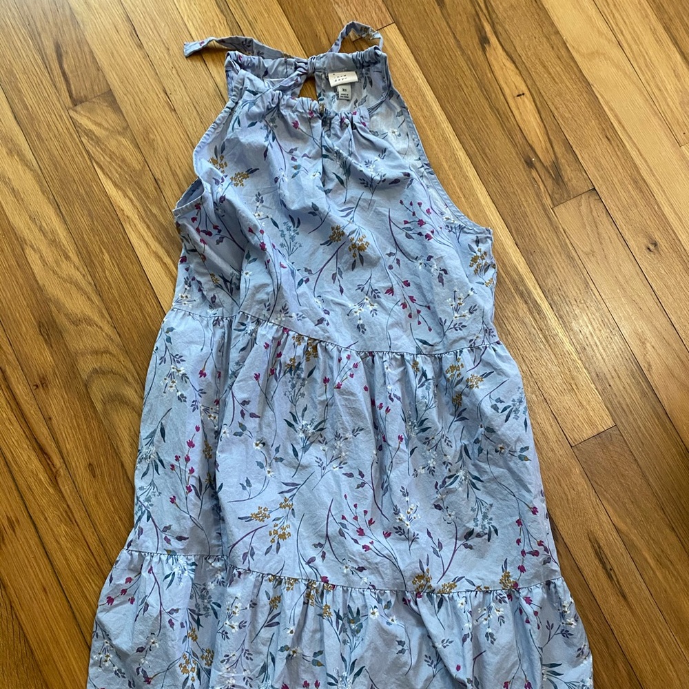 High Neck Tiered Dress